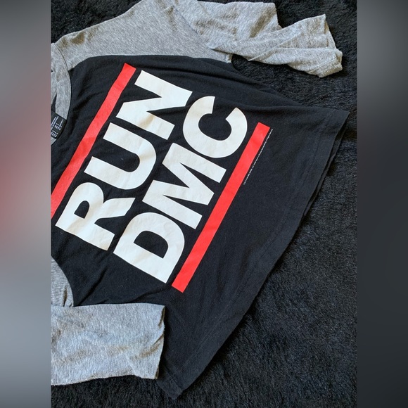 Bravado Vintage 70’s RUN DMC Baseball Tshirt Small PreOwned - Picture 4 of 9